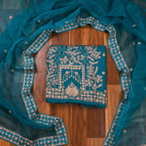 Organza Firoze Unstitched Suit